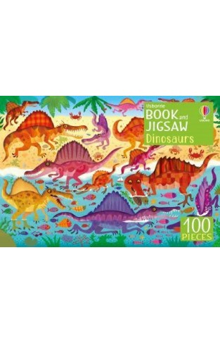 Usborne Book and Jigsaw Dinosaurs